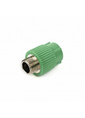 Heat sealing Green Breast Φ40x1" 1/4 Male Green